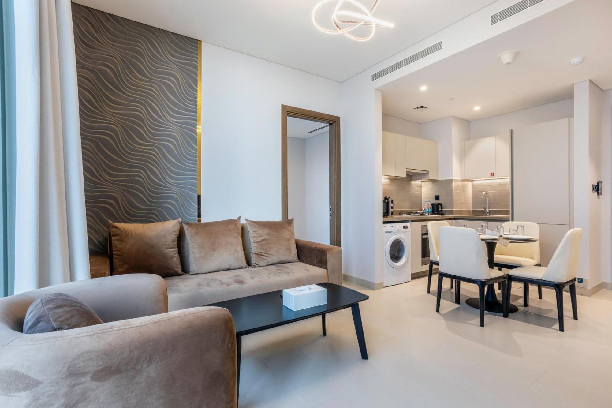 Stay By Latinem Luxury 1Br Plus Study Holiday Home Cv A2712 Near Downtown Dubai Eksteriør bilde